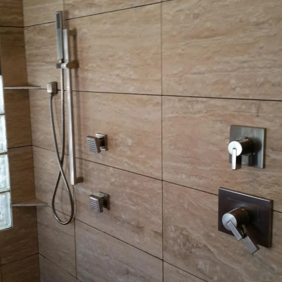 Shower fixture installation for Water Heater Replacement in Lake Hallie